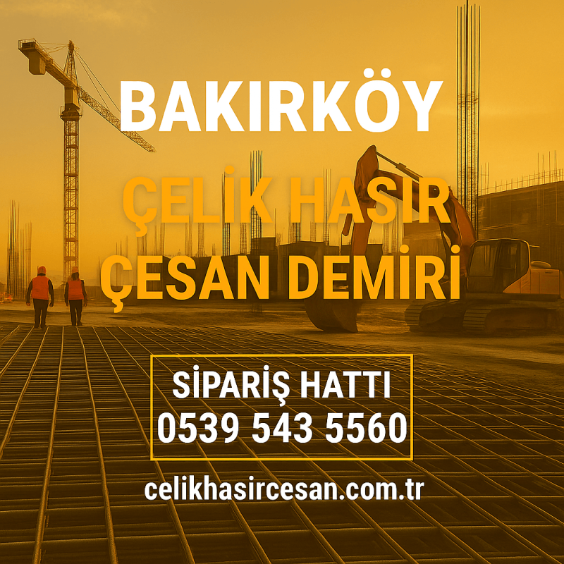 Bakırköy Çesan Çelik Hasır
